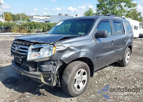 2012 Honda Pilot Lx из США, поврежденный, VIN 5FNYF4H29CB071685
